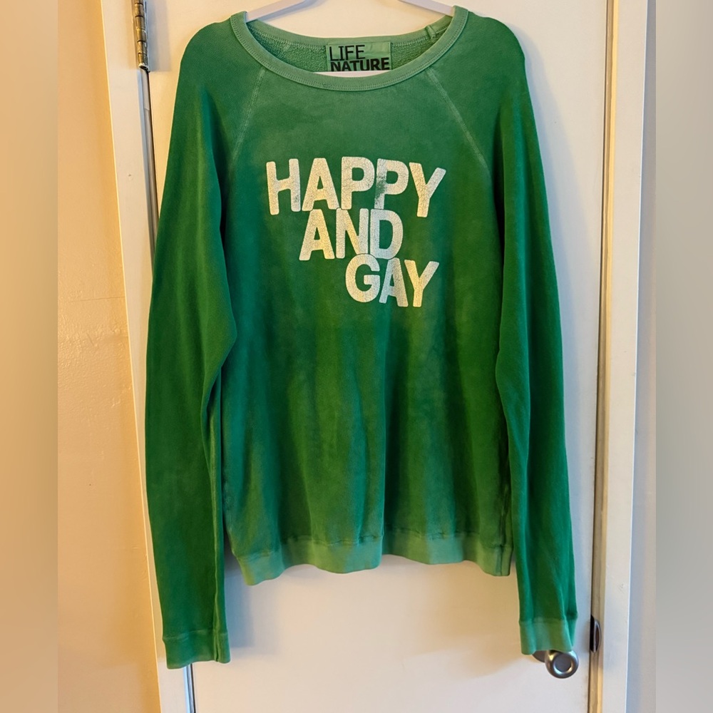 Free City Happy And Gay Pullover